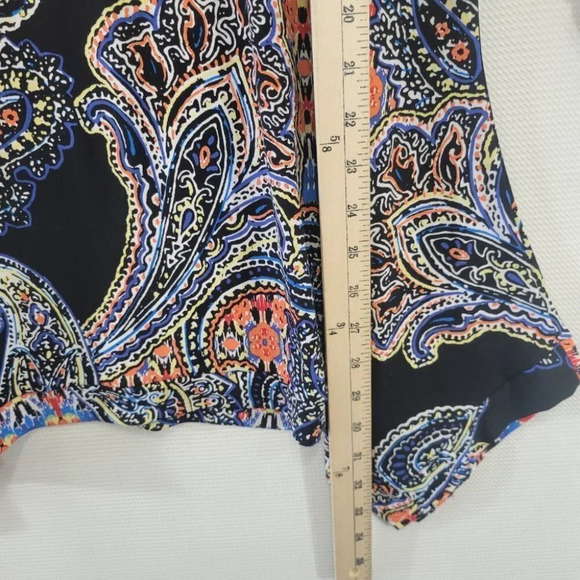 Premise Soft Stretch Paisley Top Size Large - Picture 9 of 10